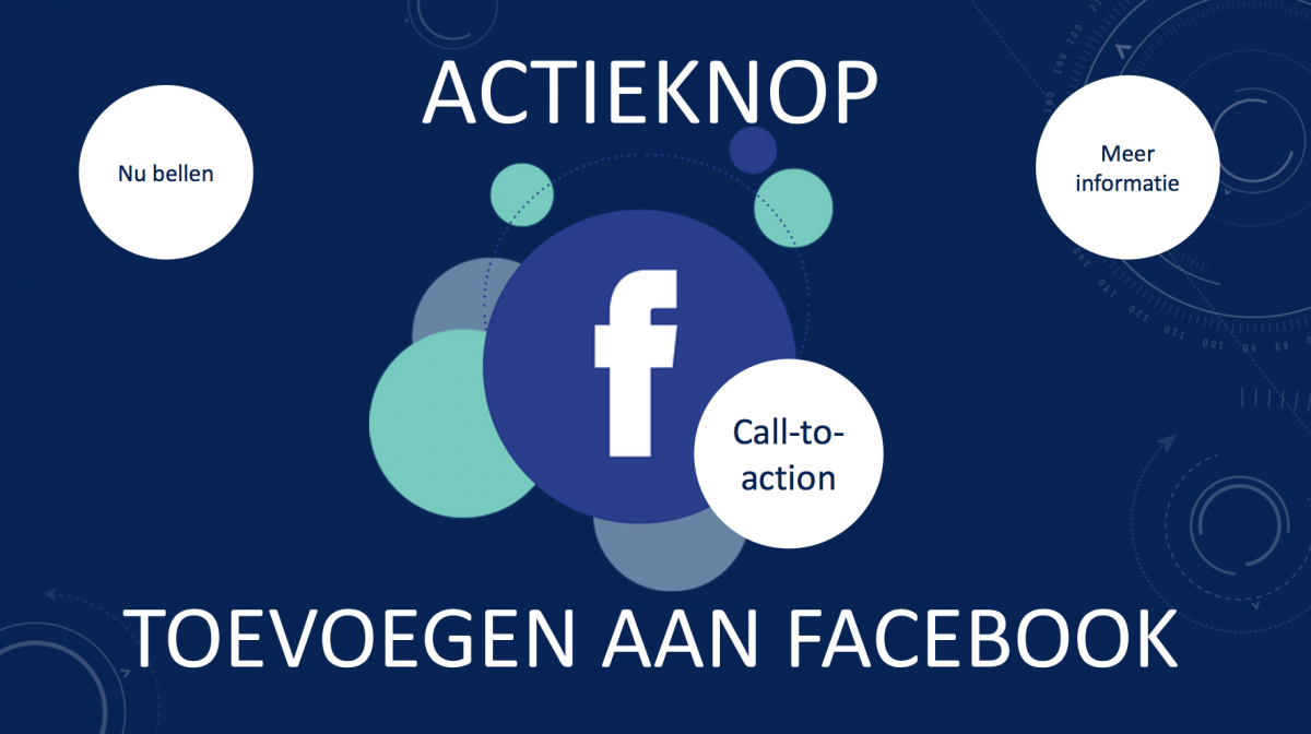 Actieknop toevoegen aan Facebook