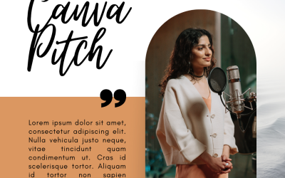 Pitch met online publicatietool Canva